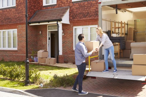 Moving team planning a home removal in Merton