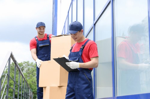 Office removals planning and packing for a business move in Merton
